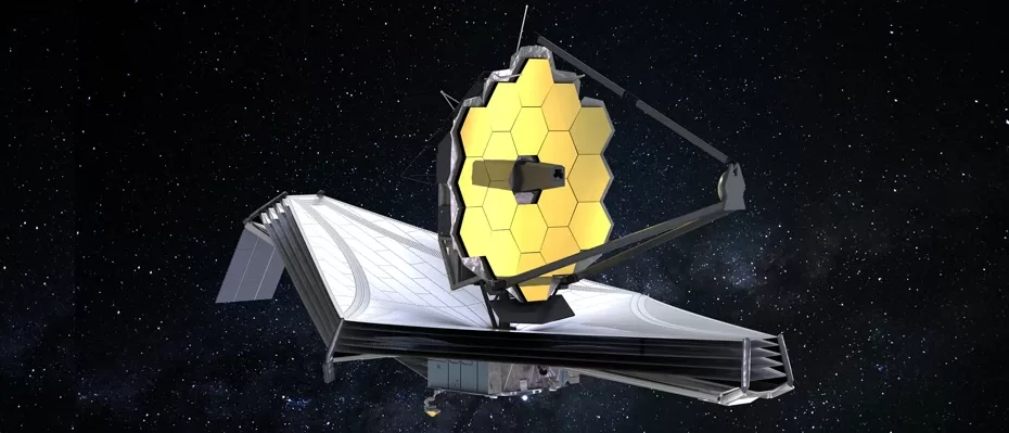 Observasi Luar Angkasa Meninjau Masa Lalu untuk Mengembangkan Masa Depan - Model James Webb Space Telescope
