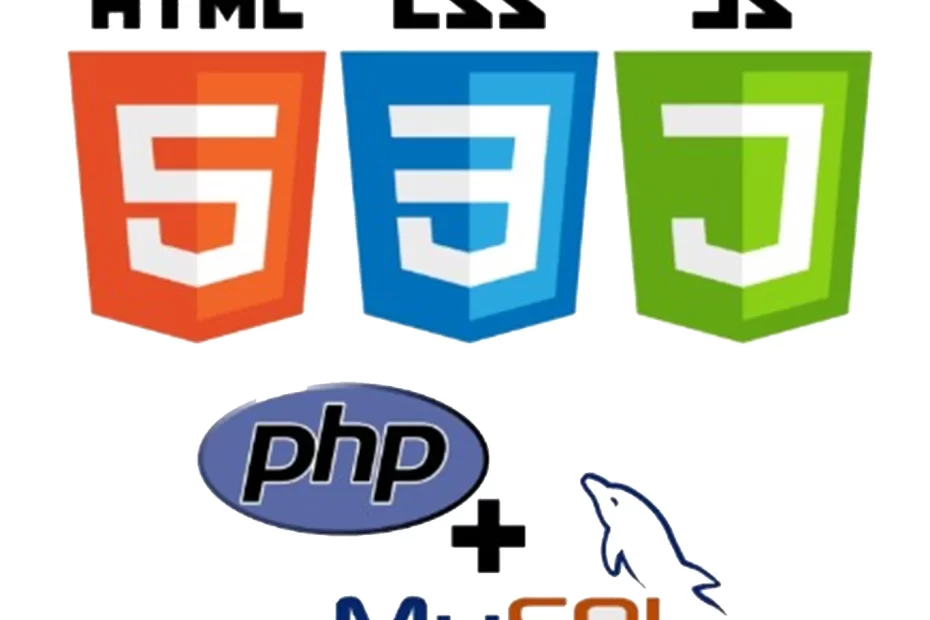 HTML, CSS, JS, PHP dan MySQL