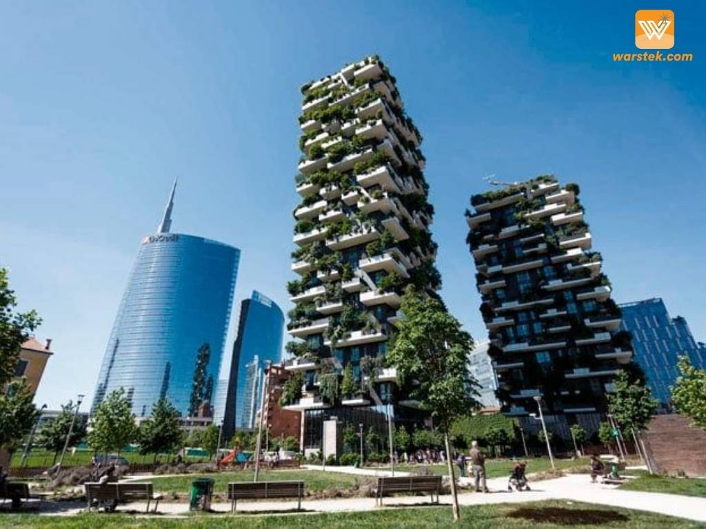 Hutan Vertikal di Milan